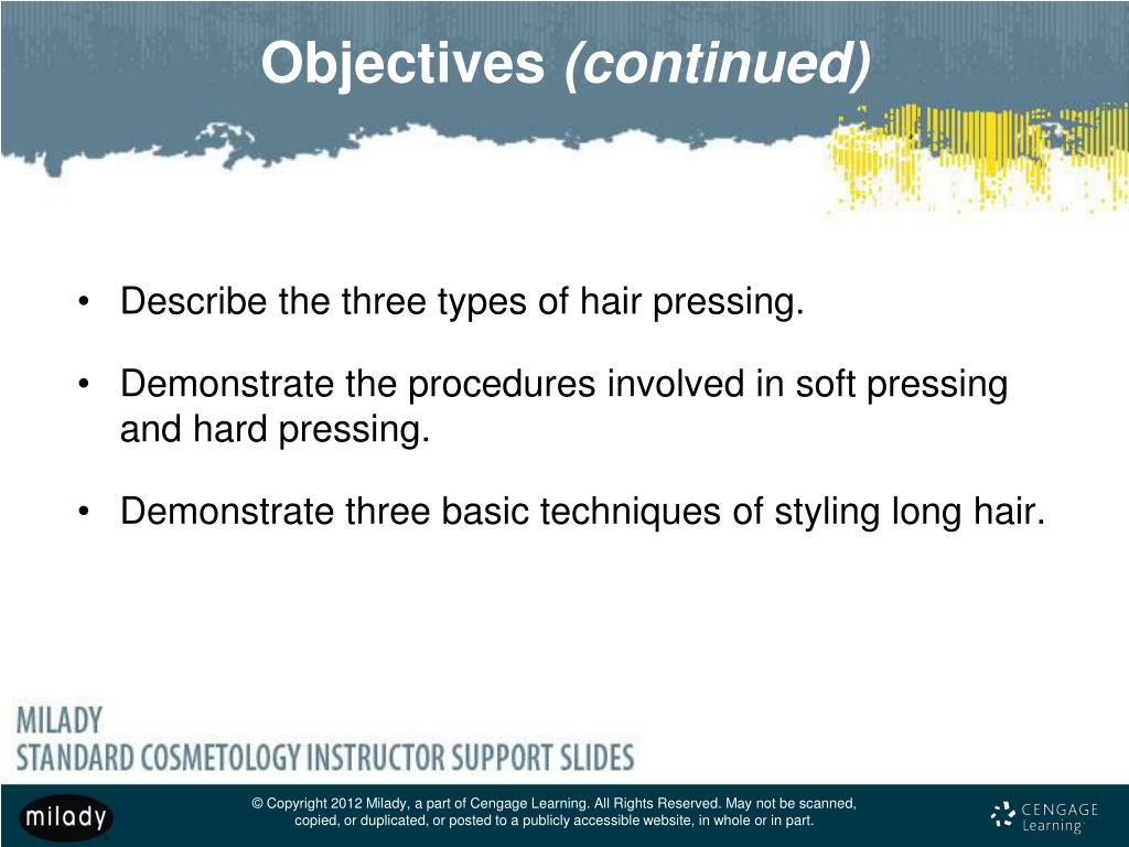 PPT Chapter 17 Hairstyling PowerPoint Presentation, free download ID3223335