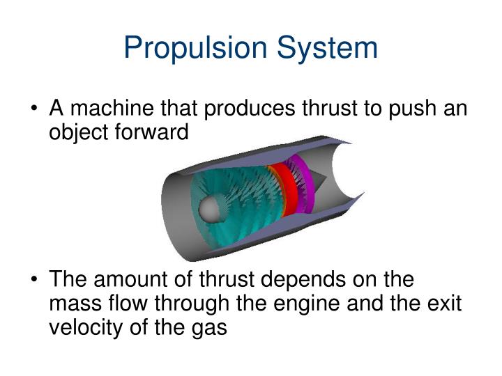 PPT Propulsion Systems PowerPoint Presentation ID3223971