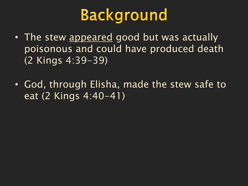 PPT Death in the Pot 2 Kings 43841 PowerPoint Presentation, free download ID3224697