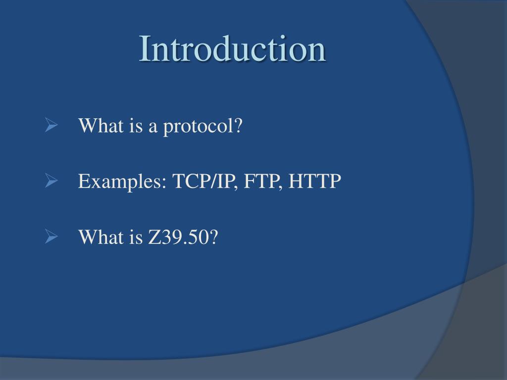 PPT Protocol Z39.50 Searching Other Systems PowerPoint Presentation