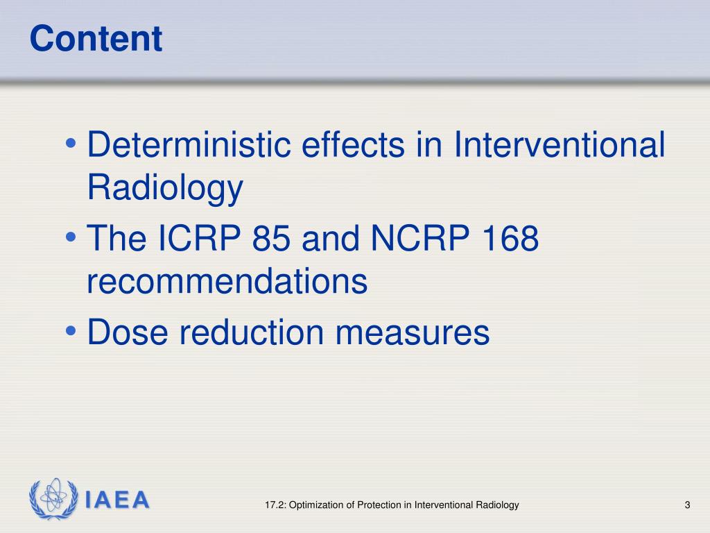PPT RADIATION PROTECTION IN DIAGNOSTIC AND INTERVENTIONAL RADIOLOGY