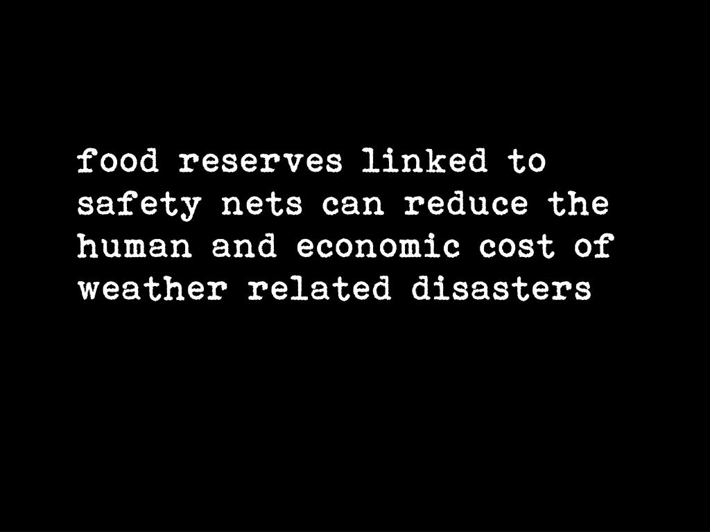 PPT EMERGENCY FOOD RESERVES PowerPoint Presentation, free download ID3227402