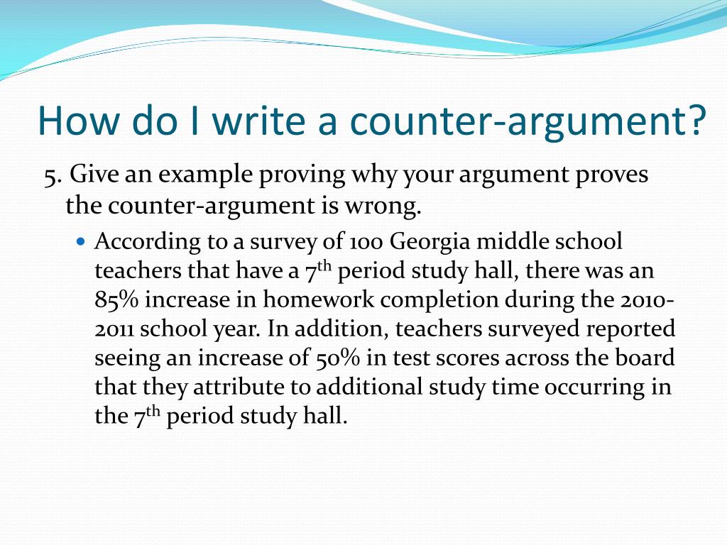 PPT Counter Argument PowerPoint Presentation, free download ID3231357