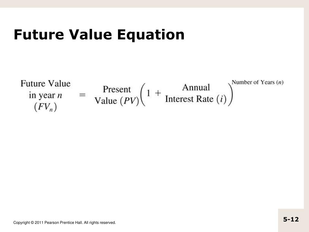 PPT The Time Value of Money The Basics PowerPoint Presentation