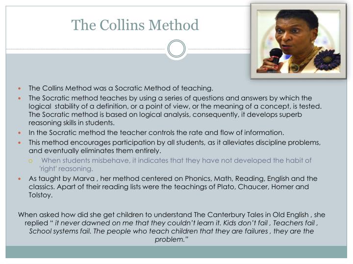 PPT Marva Collins PowerPoint Presentation ID3234187