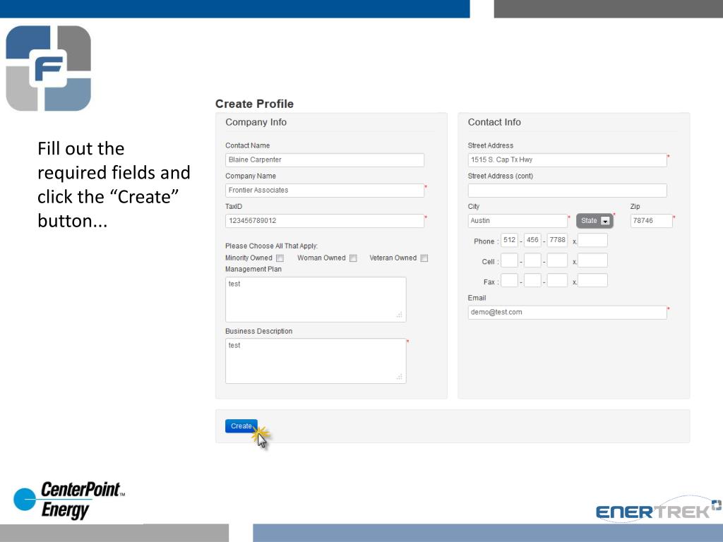 PPT CenterPoint Load Management Tracking System PowerPoint Presentation ID3244879