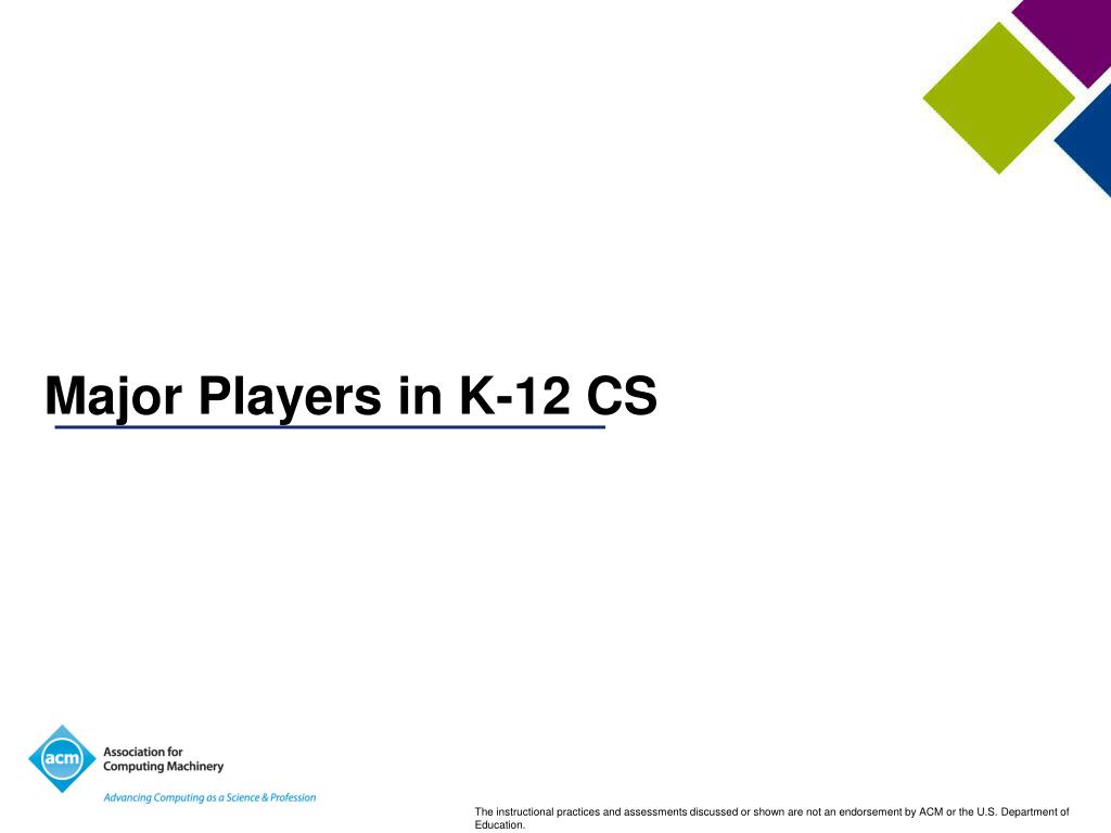 PPT The State of K12 Computer Science Education PowerPoint