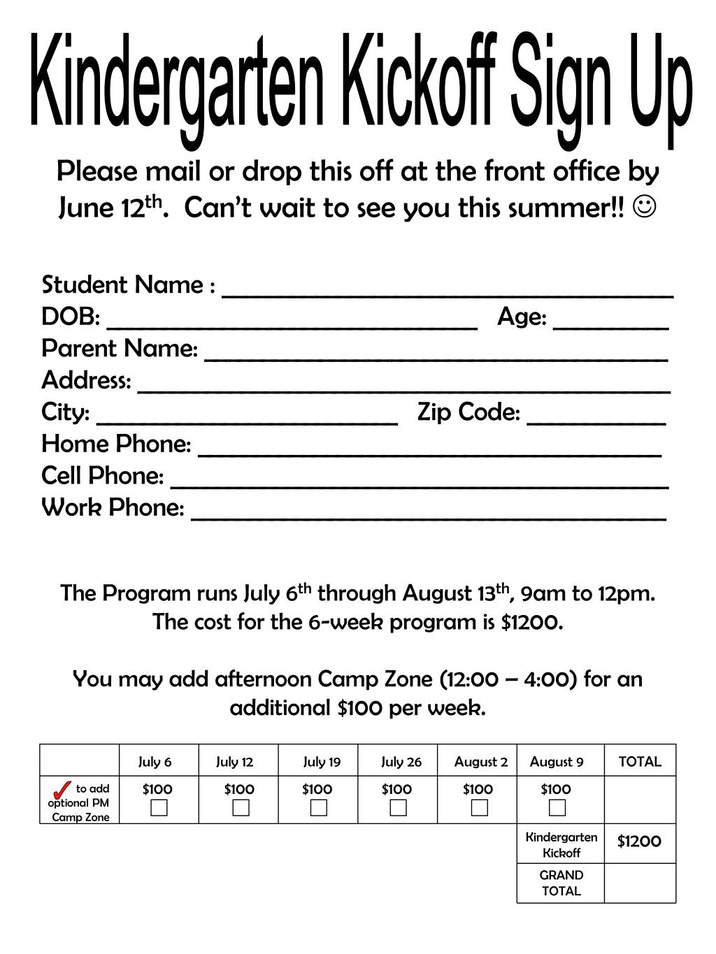 PPT Kindergarten Kickoff PowerPoint Presentation, free download ID