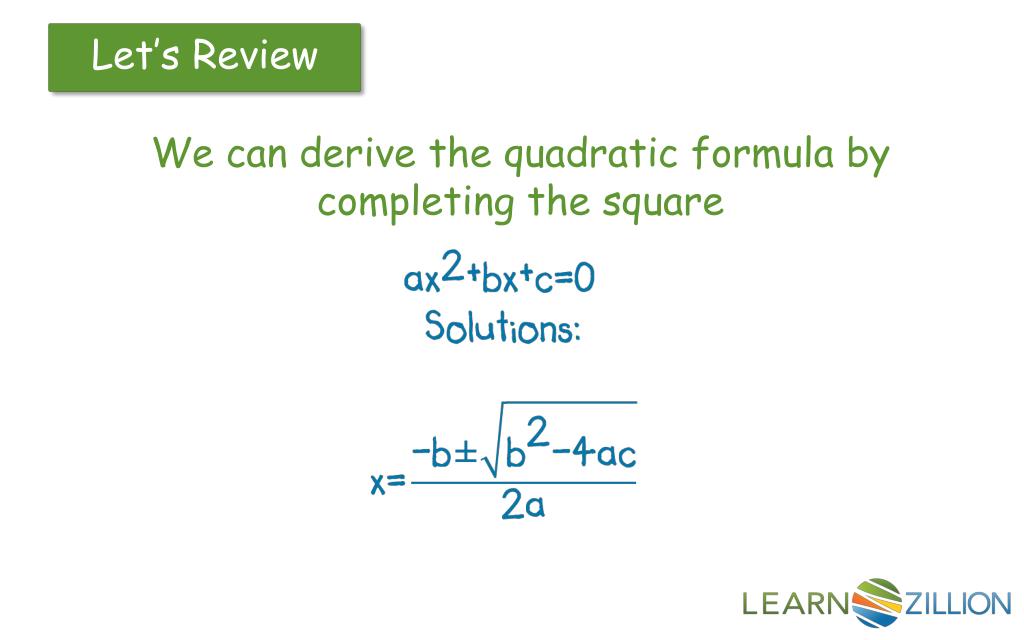 PPT How do you use the quadratic formula to solve a quadratic