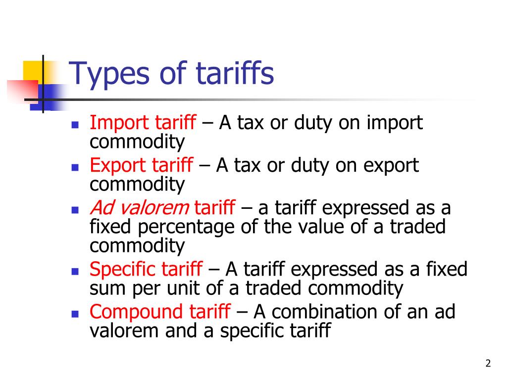 PPT What are tariffs? PowerPoint Presentation, free download ID3253196