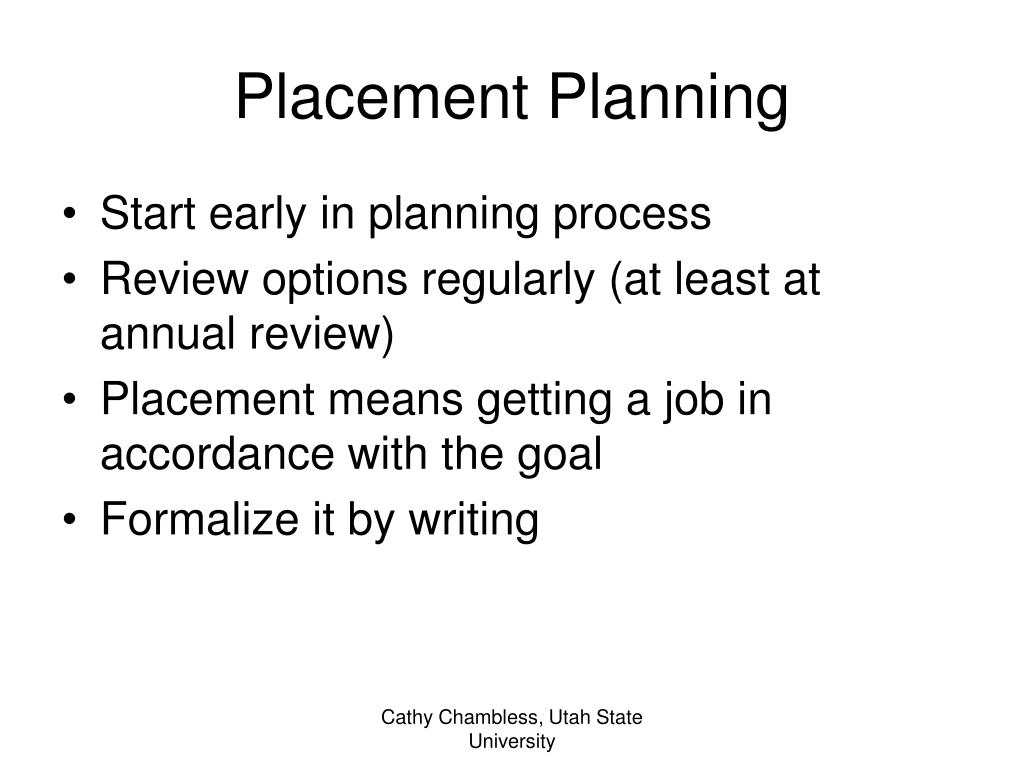 PPT Job placement One Stop Career Centers Placement Services