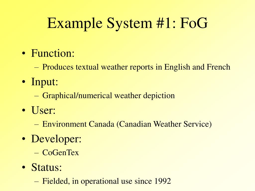 PPT An Introduction to NLG PowerPoint Presentation, free download