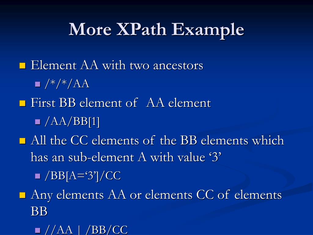 PPT XPath PowerPoint Presentation, free download ID3260014