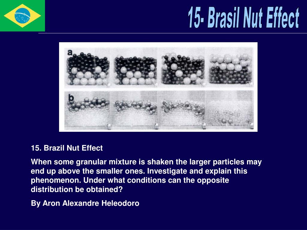 PPT 15 Brasil Nut Effect PowerPoint Presentation, free download ID