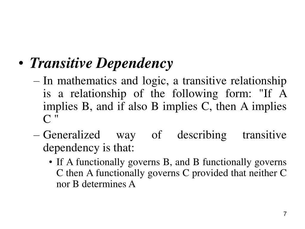 PPT Chapter 4 Functional Dependency and Normalization