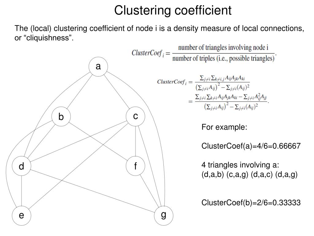 PPT Outline Biological motivation Introduction to graph models and