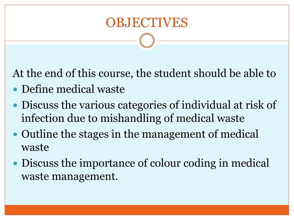 PPT HANDLING AND DISPOSAL OF HEALTH CARE WASTE PowerPoint