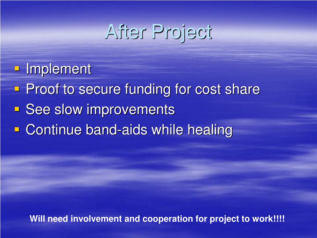 PPT Big Eau Pleine Reservoir Water Quality PowerPoint Presentation