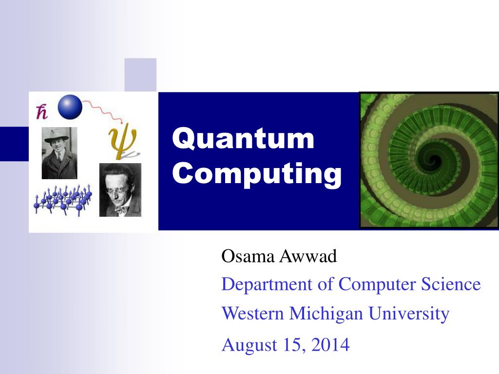 PPT Quantum Computing PowerPoint Presentation, free download ID3266899