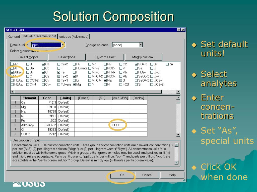 PPT Introduction to PHREEQC—Chemistry for PHAST PowerPoint