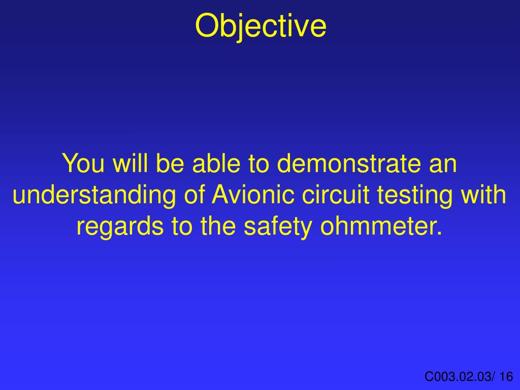 PPT Safety Ohmmeter PowerPoint Presentation, free download ID3269276