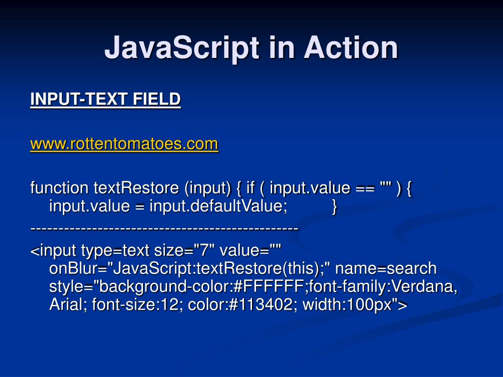 PPT JavaScript PowerPoint Presentation, free download ID3269551