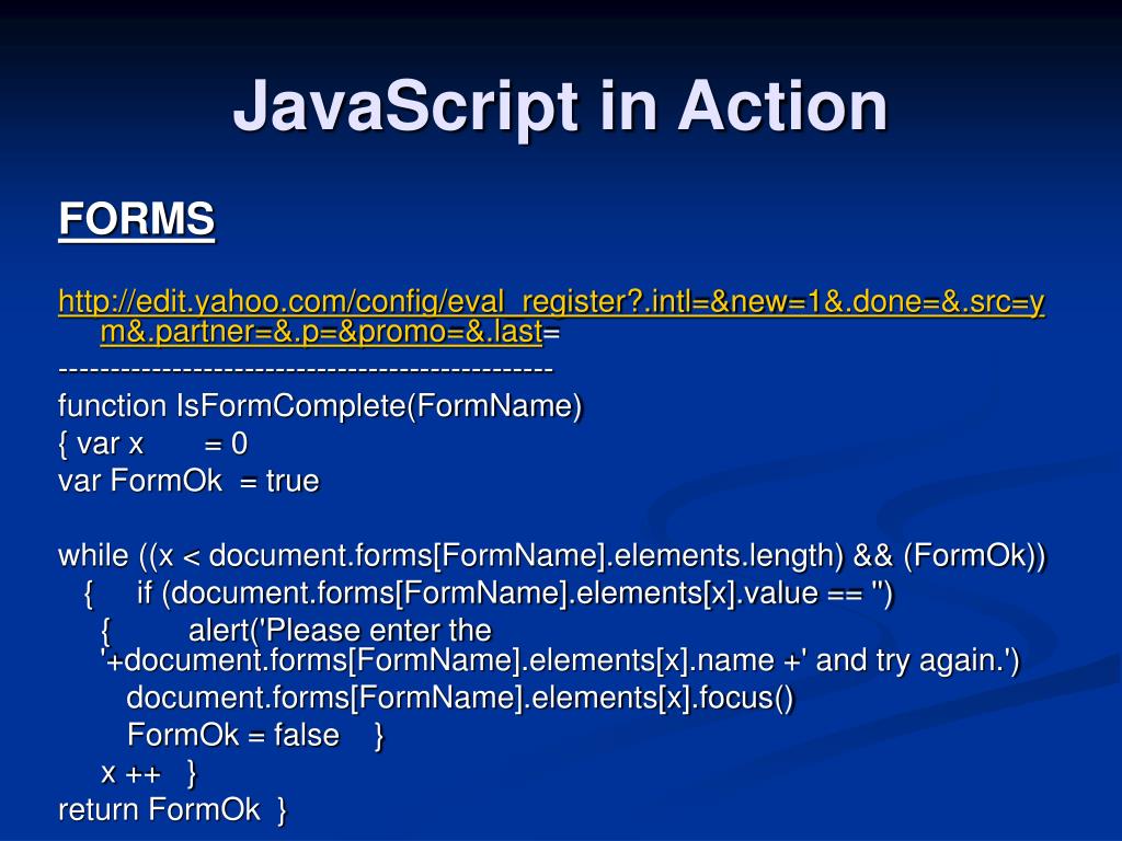 PPT JavaScript PowerPoint Presentation, free download ID3269551