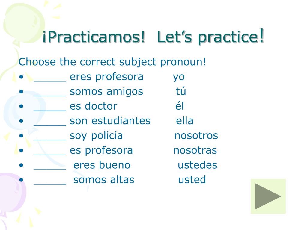 Ppt - Subject Pronouns Powerpoint Presentation, Free Download - Id:3270921