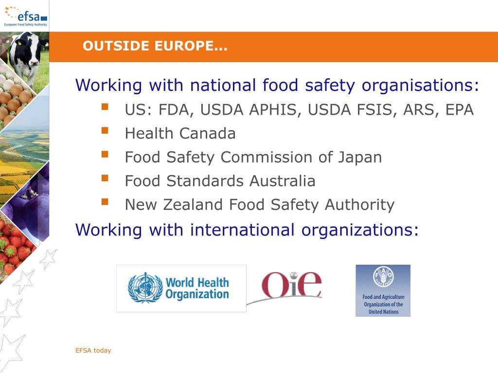 PPT To contribute to ensuring Europe’s food is safe, EFSA is PowerPoint Presentation ID3275986