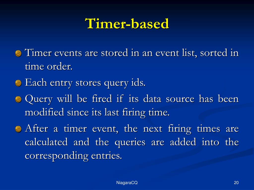 PPT NiagaraCQ PowerPoint Presentation, free download ID3276989