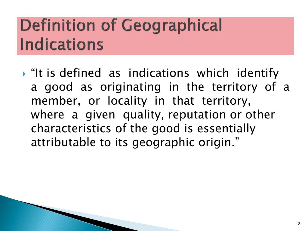 PPT Geographical Indications And PowerPoint Presentation, free
