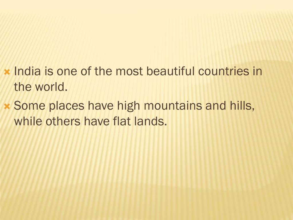 PPT MAJOR LANDFORMS OF INDIA PowerPoint Presentation, free download