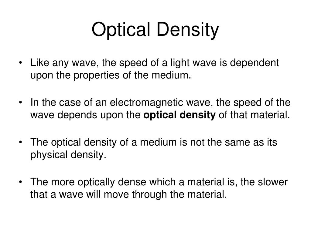 PPT Optics Reflection, Refraction & Total Internal Reflection