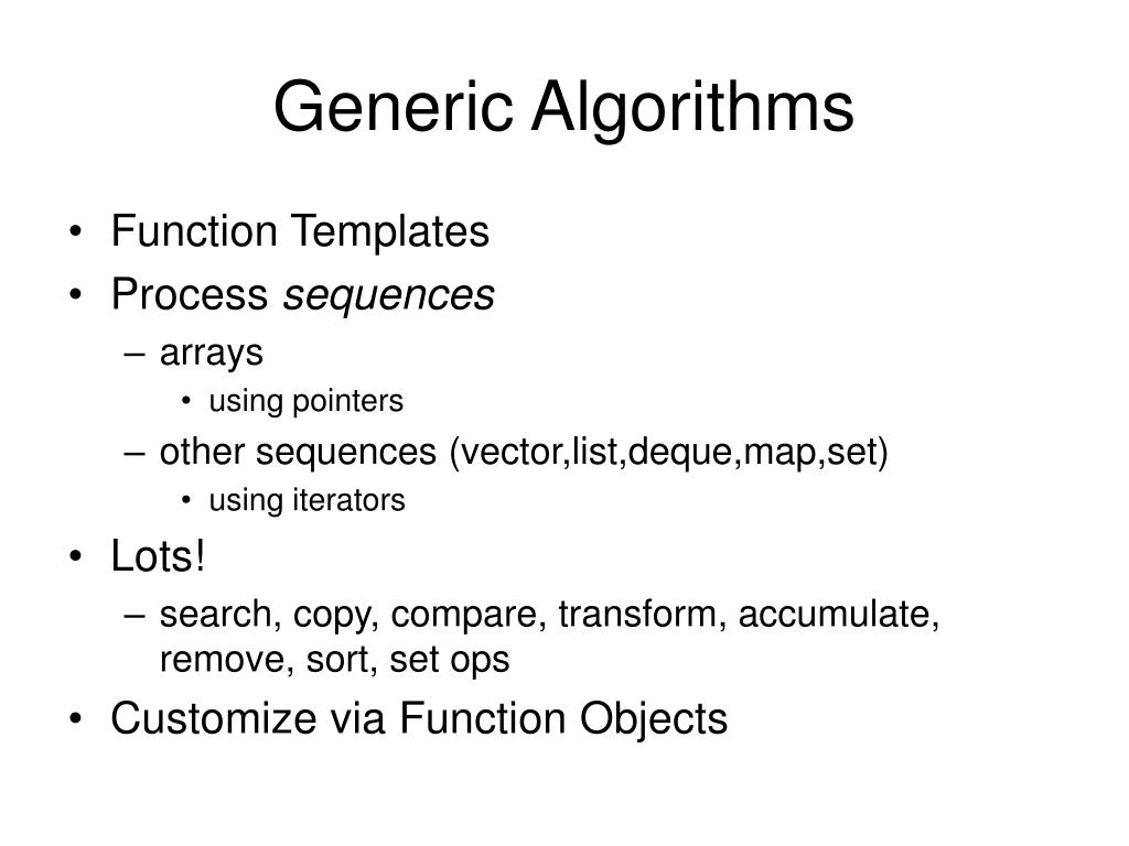 PPT The C++ Standard Template Library PowerPoint Presentation, free