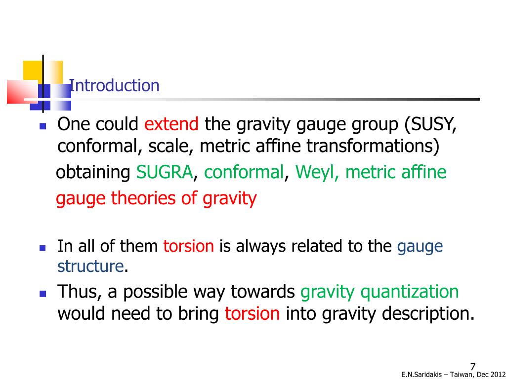 PPT f(T) Gravity and Cosmology PowerPoint Presentation