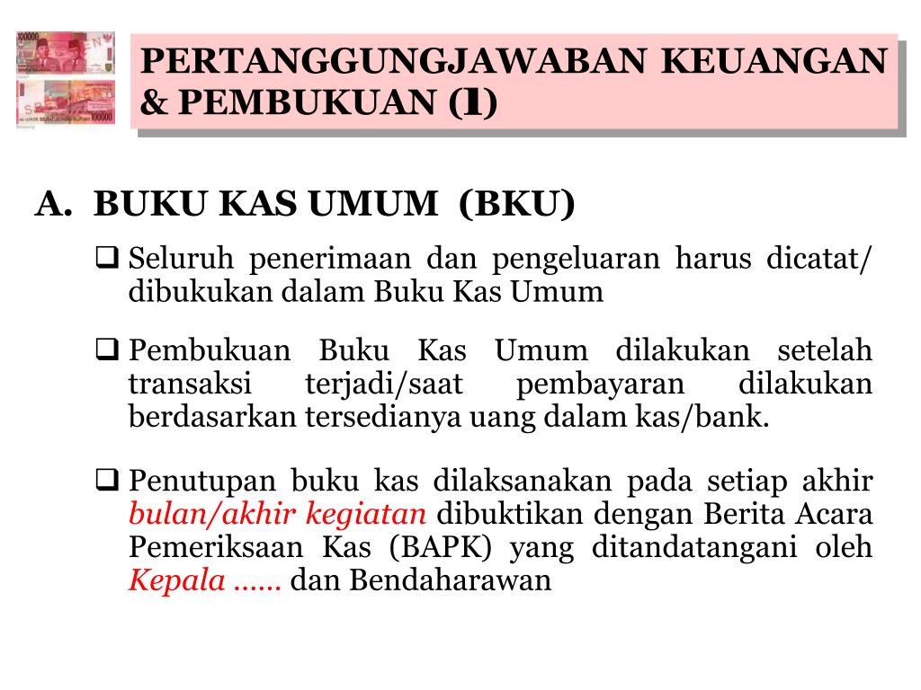 PPT PENYUSUNAN LAPORAN DAN PERTANGGUNGJAWABAN KEUANGAN PowerPoint Presentation ID3280825