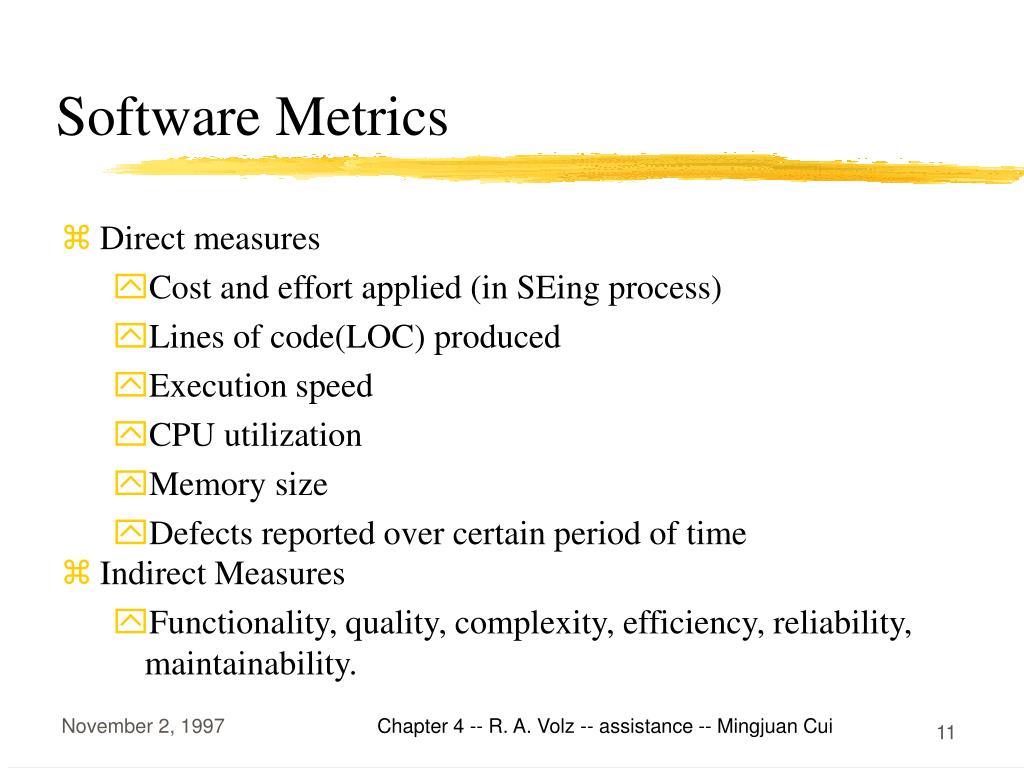 PPT Software Process and Project Metrics PowerPoint Presentation