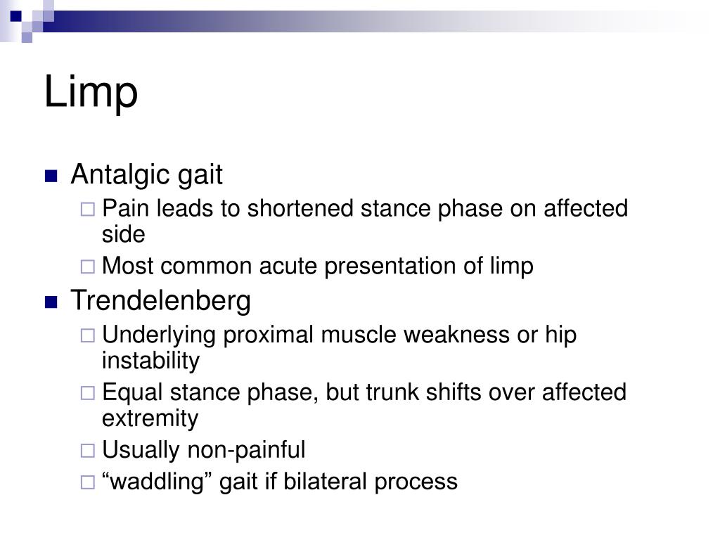 PPT The Limping Child PowerPoint Presentation, free download ID3282129