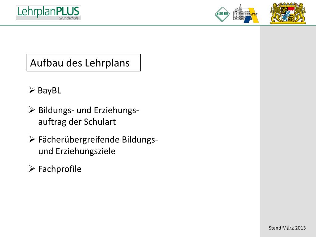 PPT Lehrplan PLUS Grundschule PowerPoint Presentation, free download