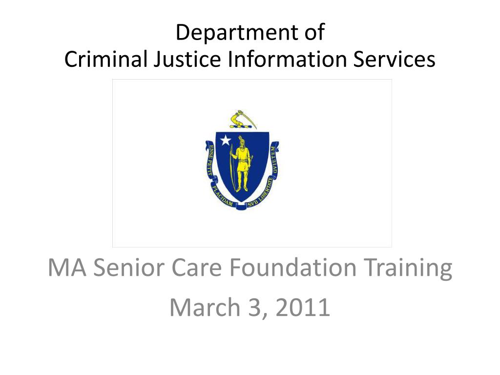 PPT Department of Criminal Justice Information Services PowerPoint Presentation ID3284497