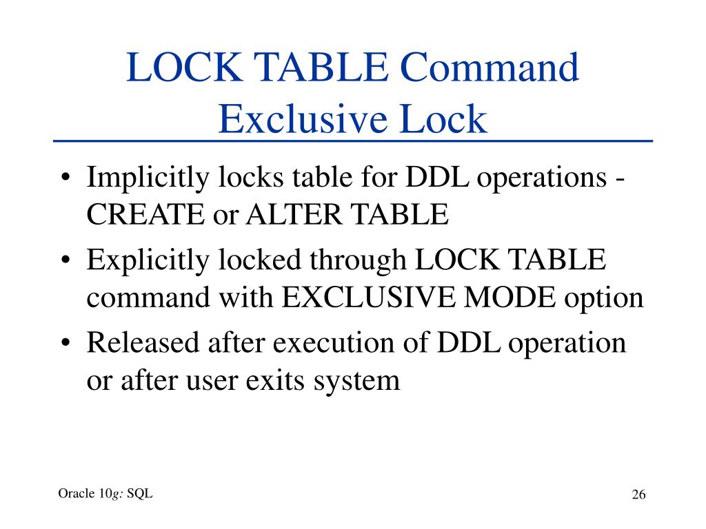 PPT Chapter 5 Data Manipulation and Transaction Control Oracle 10 g