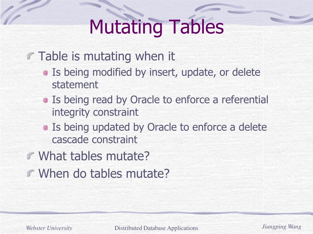 PPT Distributed Database Applications PowerPoint Presentation, free