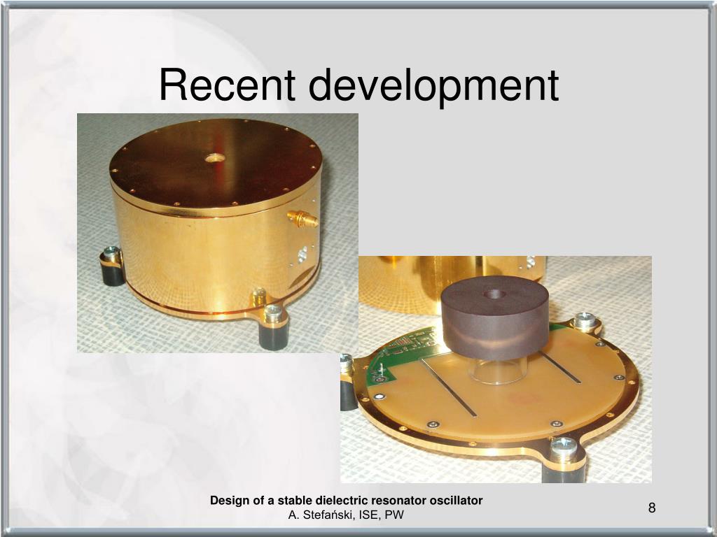 PPT Design of a stable dielectric resonator oscillator PowerPoint