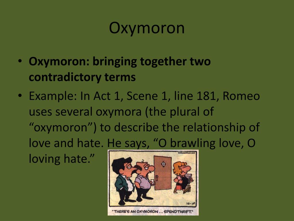 PPT Romeo and Juliet Literary Terms PowerPoint Presentation, free