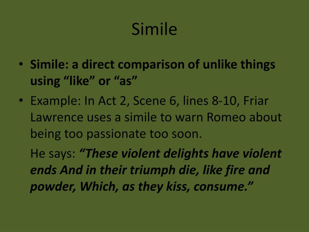 PPT Romeo and Juliet Literary Terms PowerPoint Presentation, free