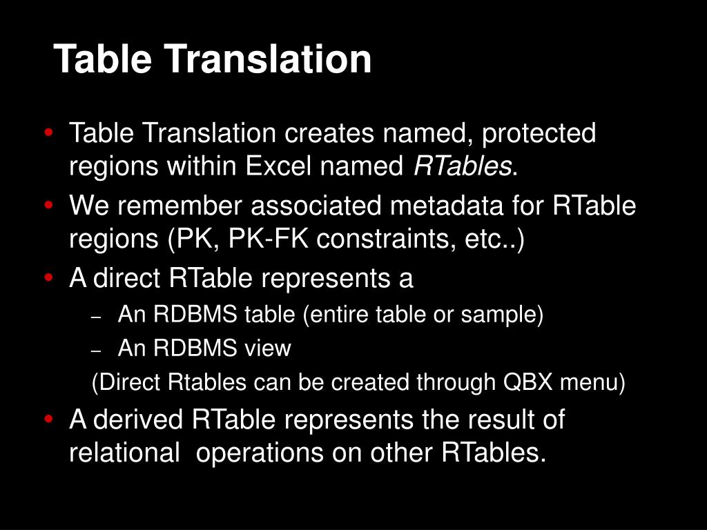PPT QUERY BY EXCEL PowerPoint Presentation, free download ID3288036