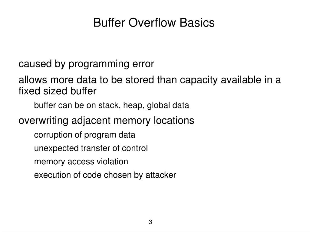 PPT Buffer Overflows and Defenses PowerPoint Presentation, free
