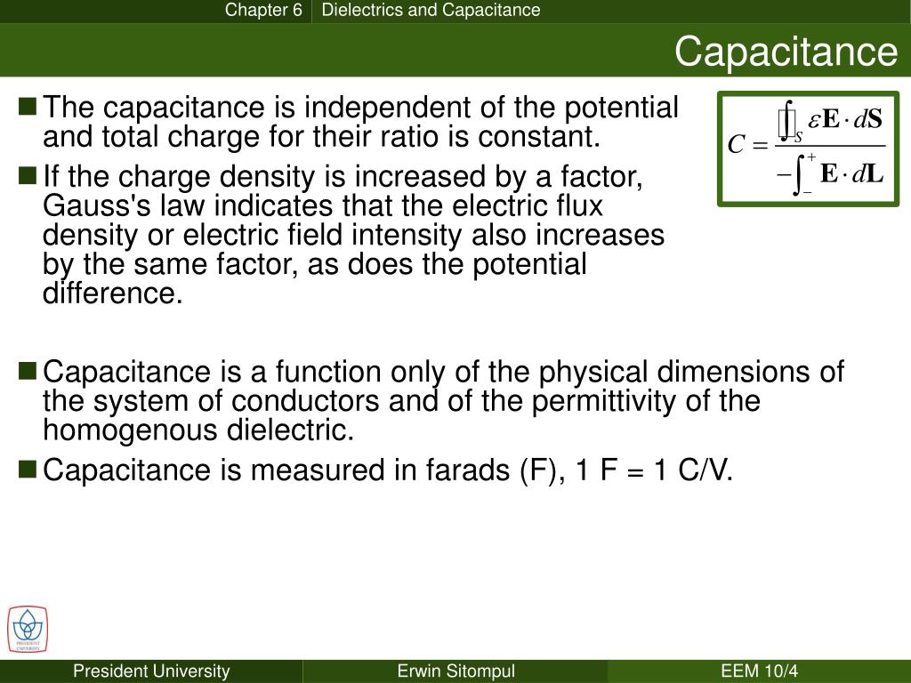 PPT Capacitance PowerPoint Presentation, free download ID3291131