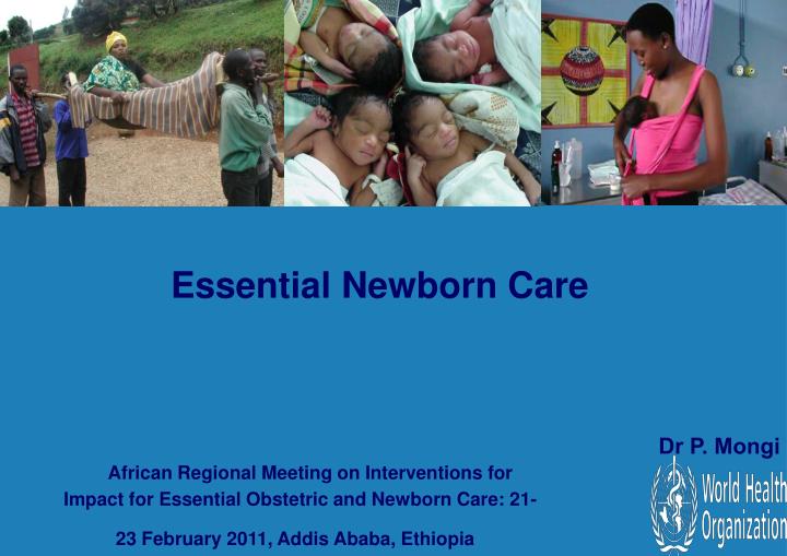 PPT Essential Newborn Care PowerPoint Presentation ID3293667