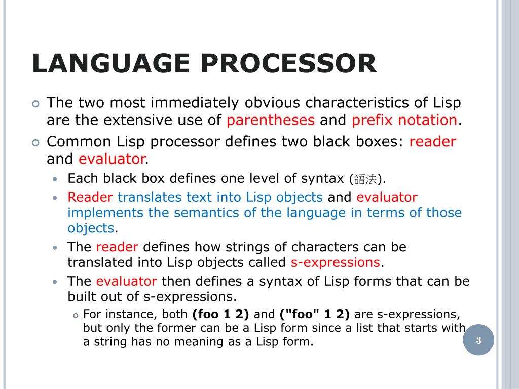 PPT PRACTICAL COMMON LISP PowerPoint Presentation, free download ID